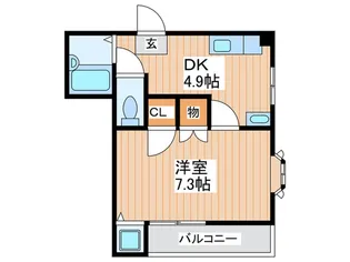 ハーバーブリッジ【2階】の間取り