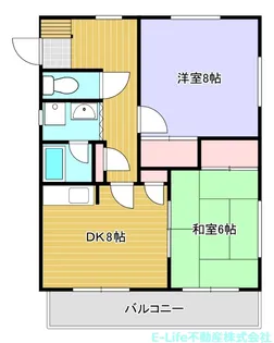 ファミール三里木【3階】の間取り