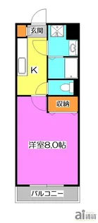 埼玉県新座市大和田5【マンション】の間取り