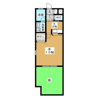 KLAR名城公園【1階】の間取り