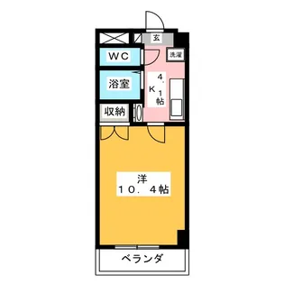 EXCELLENCE【2階】の間取り