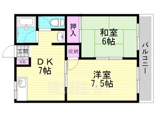 エトワールSEIWA【2階】の間取り