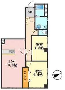 プレステージパレス【3階】の間取り