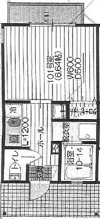 アミティエ南浦和【1階】の間取り
