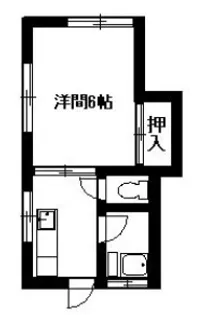 ハイムジュネス【1階】の間取り