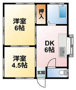 千葉県東金市中野【一戸建】の間取り