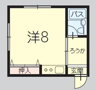 コーポラス杏【2階】の間取り