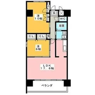 espoir【4階】の間取り
