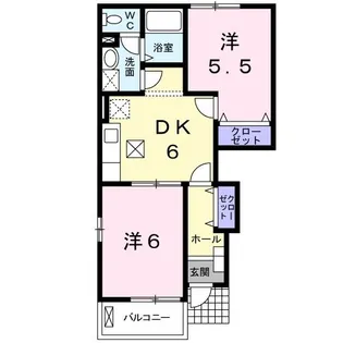 グラン・トゥール A棟【1階】の間取り