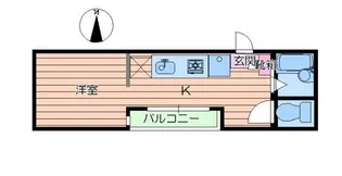 東京都足立区千住龍田町【アパート】の間取り