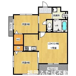 PHOENIX粕屋【1階】の間取り