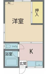 神奈川県平塚市東八幡2【アパート】の間取り