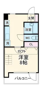 パールコート五月台【4階】の間取り