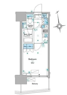 東京都品川区大井5【マンション】の間取り