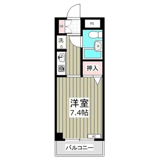 メゾンドエクセル【2階】の間取り