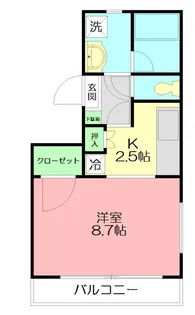 グランドエリスII【2階】の間取り