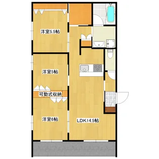 Premium Maison光~プレミアムメゾンヒカリ~【3階】の間取り