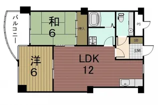 ユーティ唱(ユーティうた)【4階】の間取り
