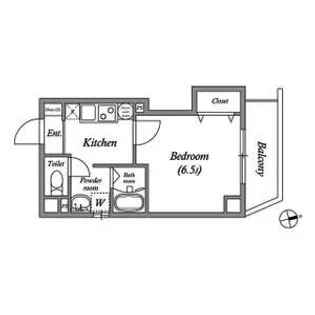 DAP大和田【4階】の間取り