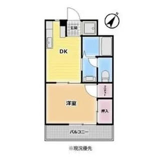 サンハイムエム【2階】の間取り