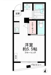 東京都中野区新井1【マンション】の間取り