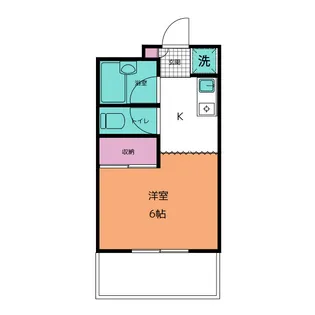 ドミール・ハイサンド【1階】の間取り