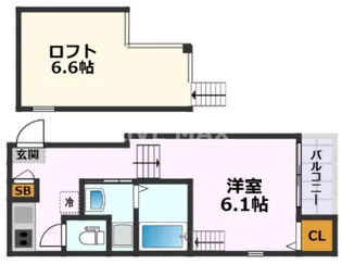 Stage苗代町【1階】の間取り