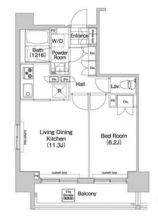 コンフォリア三田EAST【7階】の間取り