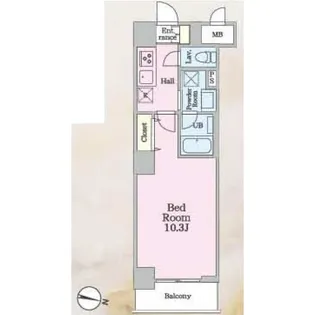 アロー東海神 37番館【2階】の間取り