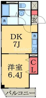 ヒルズ アソシエイト【4階】の間取り