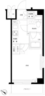 ルーブル横濱南太田弐番館【4階】の間取り