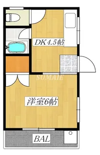 フナドハイツカマクラ【1階】の間取り