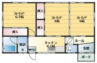 新潟県新潟市江南区所島2【一戸建】の間取り