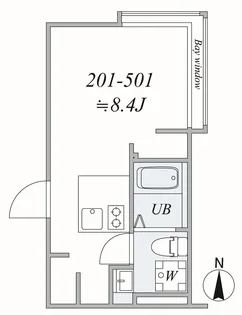 trias431【4階】の間取り