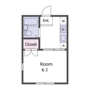 カミール洗足池【2階】の間取り
