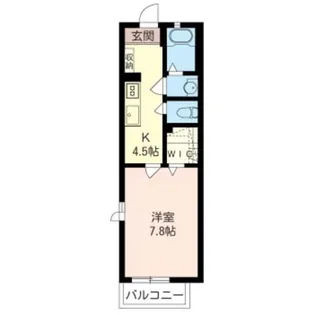 ミリオンE【2階】の間取り