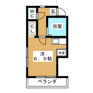 プチシャレー【1階】の間取り
