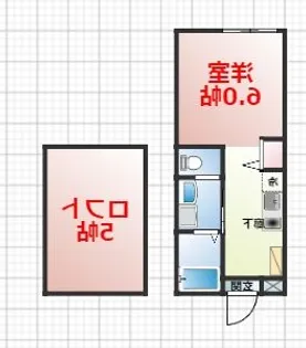 神奈川県小田原市国府津2【アパート】の間取り