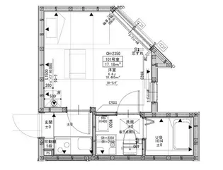 ルミエールII【1階】の間取り