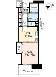 URアーバンラフレ鶴舞公園【2階】の間取り