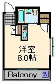 ホワイトシティ【3階】の間取り