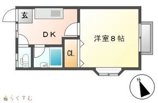 新潟県長岡市希望が丘南6【アパート】の間取り