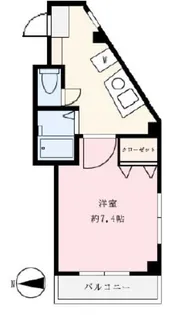 レフア南常盤台【1階】の間取り