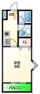 NEXTビル【8階】の間取り