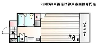 BIG1明石【4階】の間取り