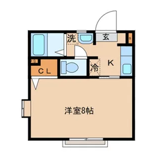グレイスハイム【2階】の間取り
