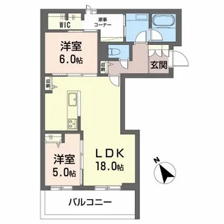コンフォルタ【3階】の間取り