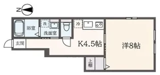 東京都国分寺市東元町3【アパート】の間取り