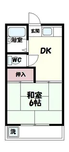 サンライト宇田川【2階】の間取り