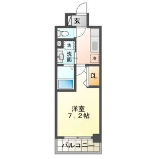 ラフィーネ【1階】の間取り